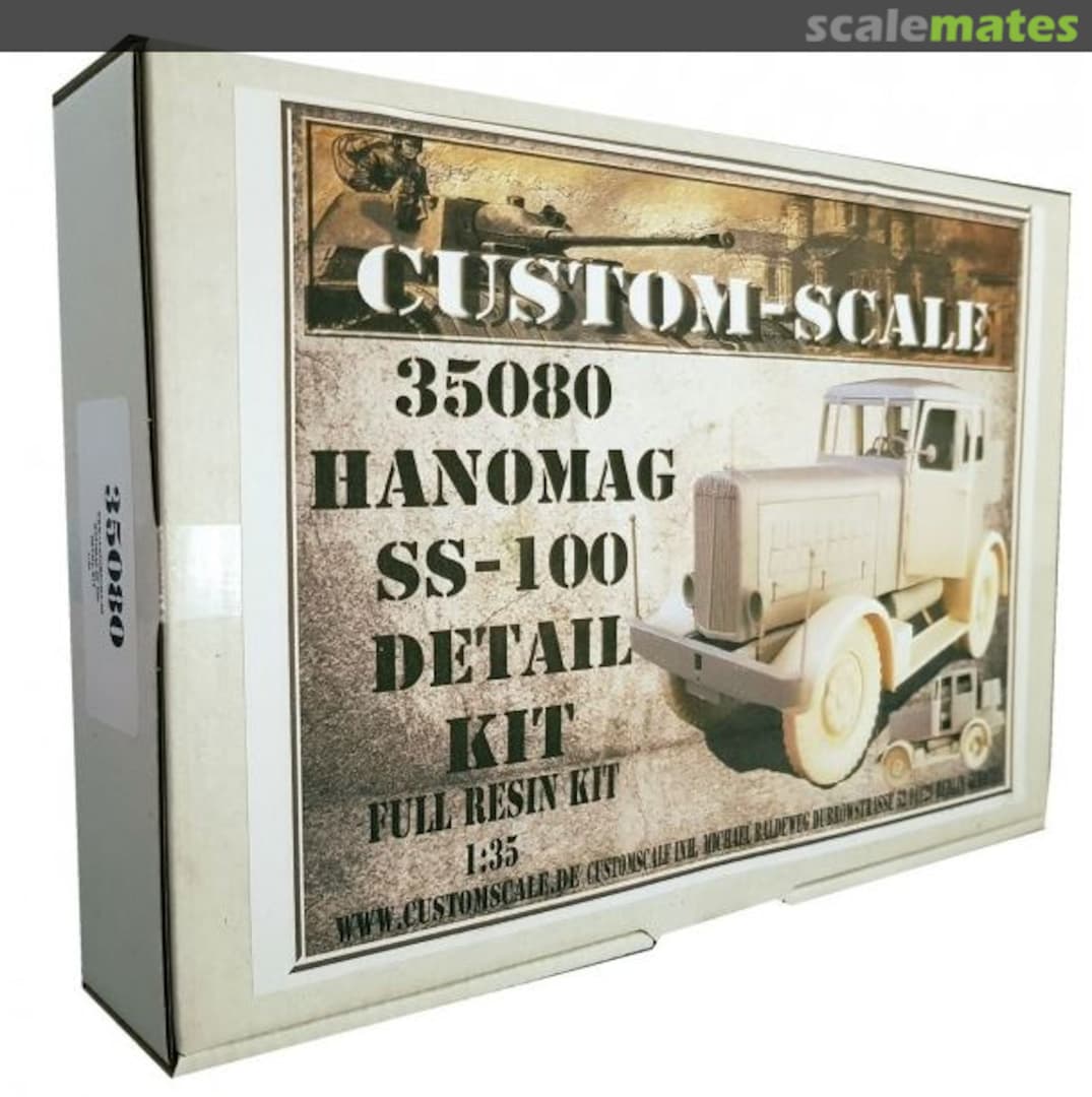 Boxart Hanomag SS-100 Detail Kit 35080 Custom-Scale Boxart Hanomag SS-100 Detail Kit 35080 Custom-Scale