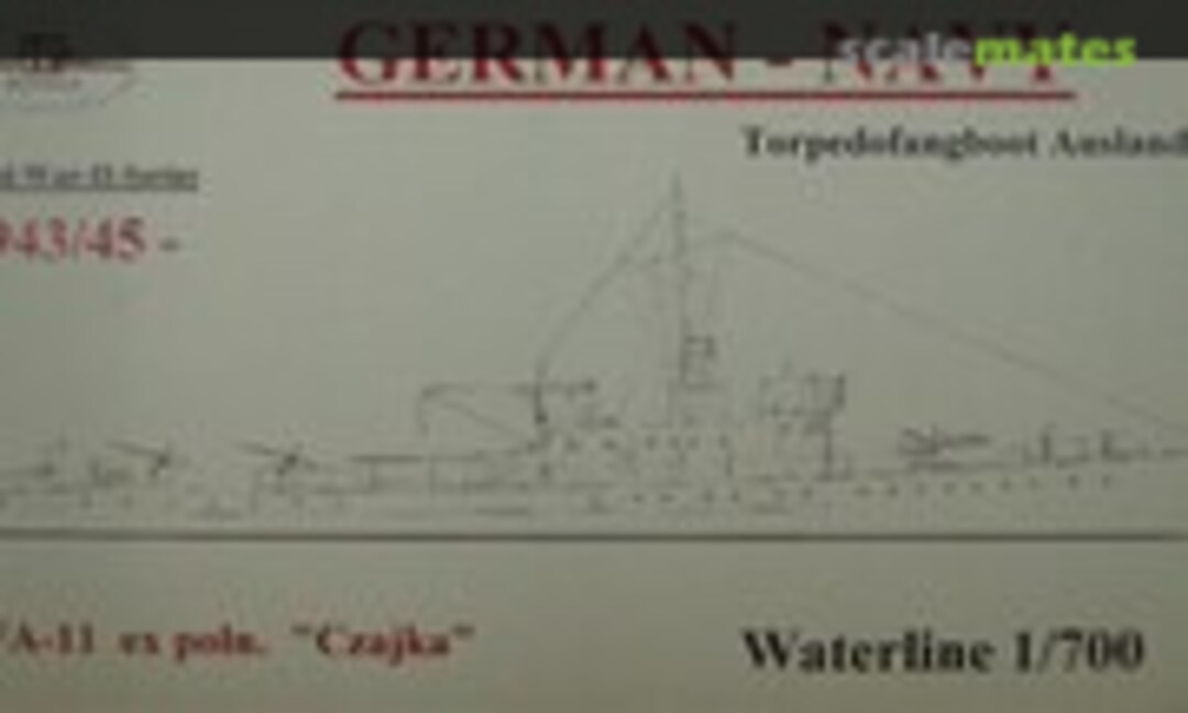 1:700 Torpedofangboot Ausland TFA-11 ex. poln. "Czajka" (HP-Models WW II-WL-G-) WW II-WL-G-