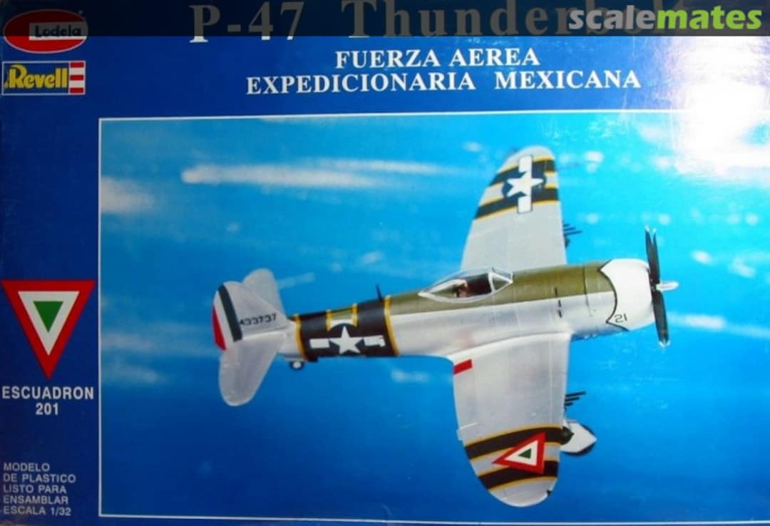 Boxart P-47 Thunderbolt RH4210 Revell/Lodela Boxart P-47 Thunderbolt RH4210 Revell/Lodela
