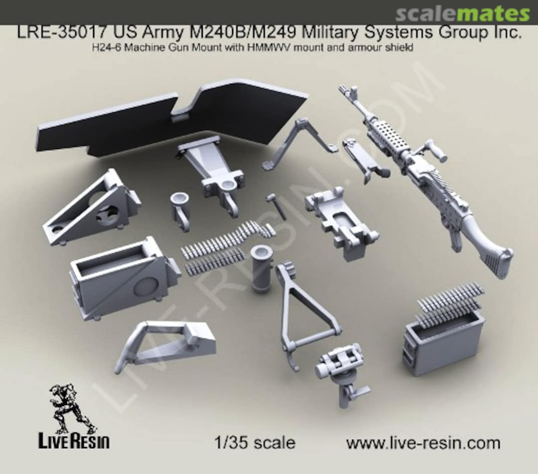 Boxart M240B/M249 Military Systems Group LRE-35017 Live Resin Boxart M240B/M249 Military Systems Group LRE-35017 Live Resin