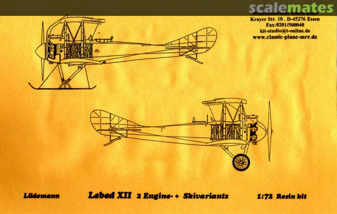 Boxart Lebed XII LR54 Lüdemann-Modellbau Boxart Lebed XII LR54 Lüdemann-Modellbau