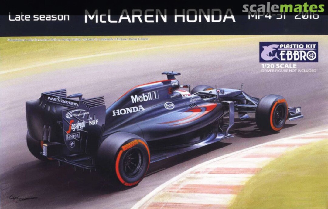 Boxart McLaren MP4/31 20020 Ebbro Boxart McLaren MP4/31 20020 Ebbro