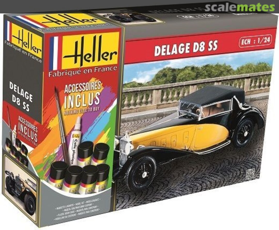 Boxart Delage D8 SS 56720 Heller Boxart Delage D8 SS 56720 Heller