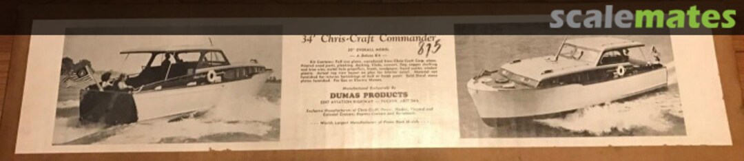 Boxart 34' Chris~Craft Commander Dumas Boxart 34' Chris~Craft Commander Dumas
