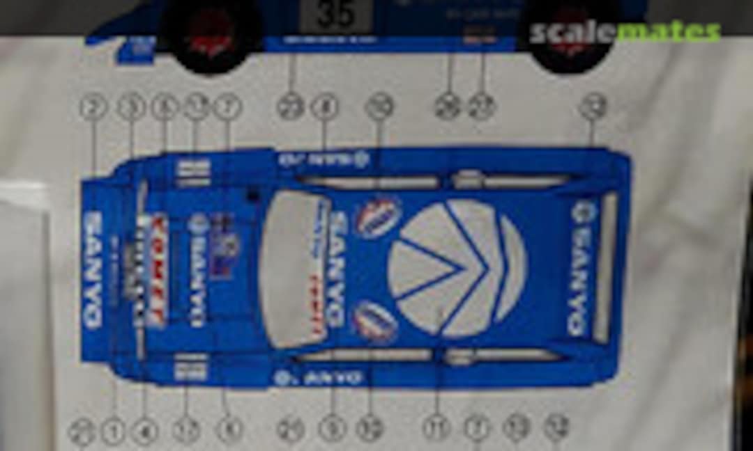 1:24 MG Metro 6R4 (REJI Model 340)