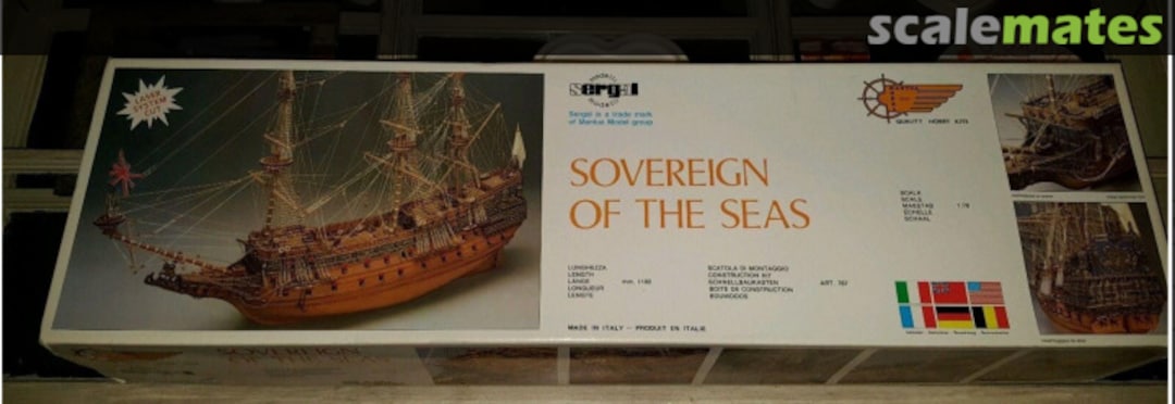 Boxart Sovereign of the Seas 787 Mantua Model Boxart Sovereign of the Seas 787 Mantua Model