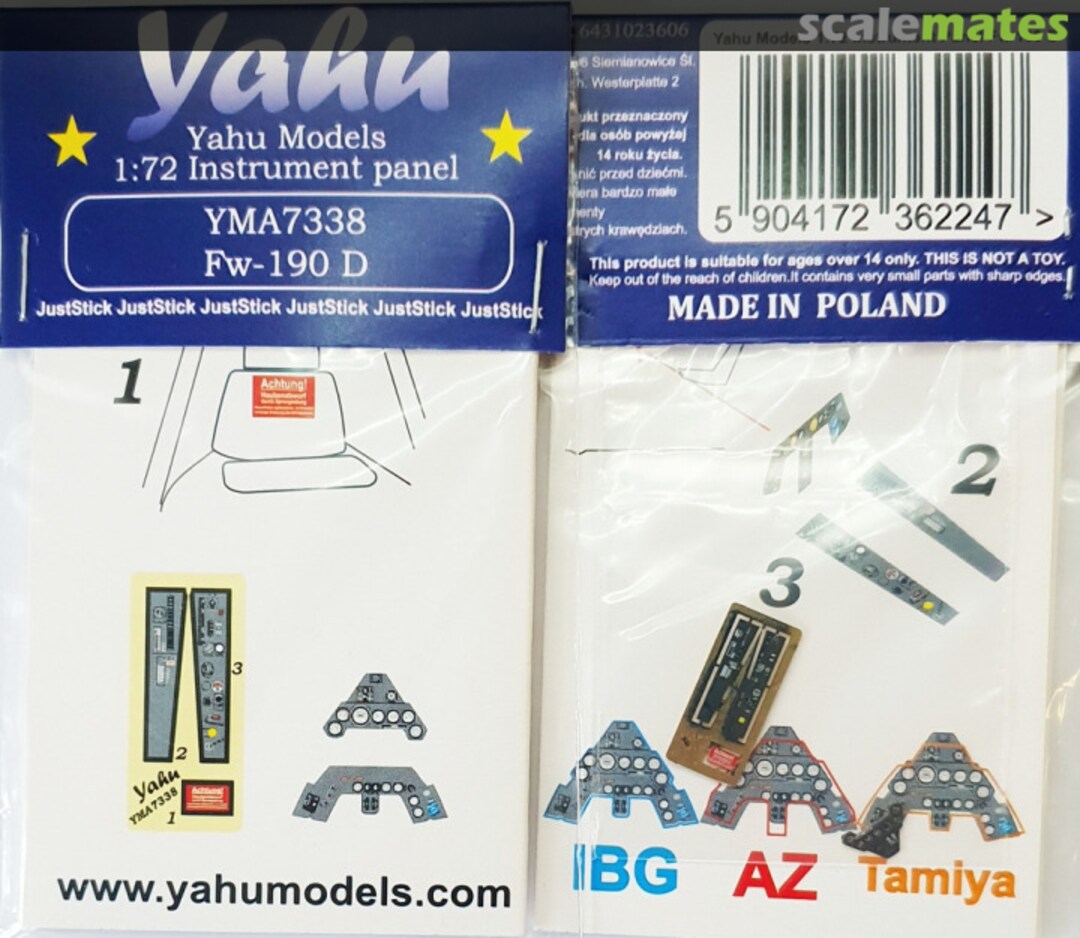 Boxart Fw 190 D YMA7338 Yahu Models Boxart Fw 190 D YMA7338 Yahu Models