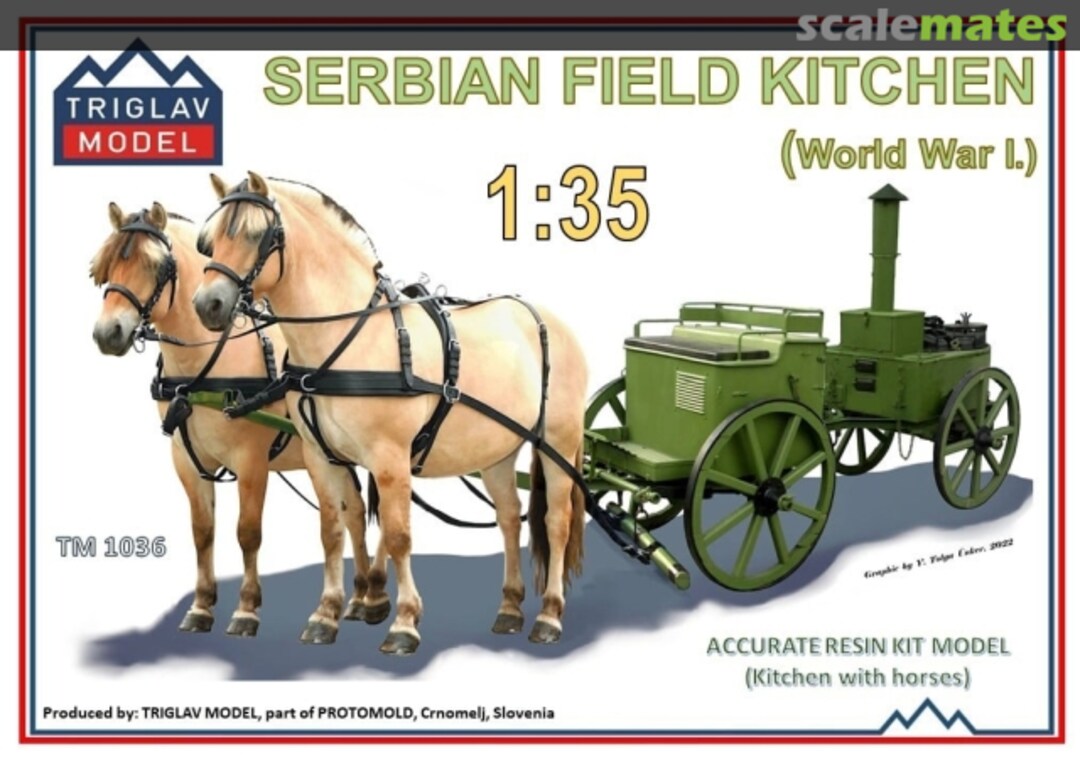 Boxart Serbian Field Kitchen TM1036 Triglav model Boxart Serbian Field Kitchen TM1036 Triglav model