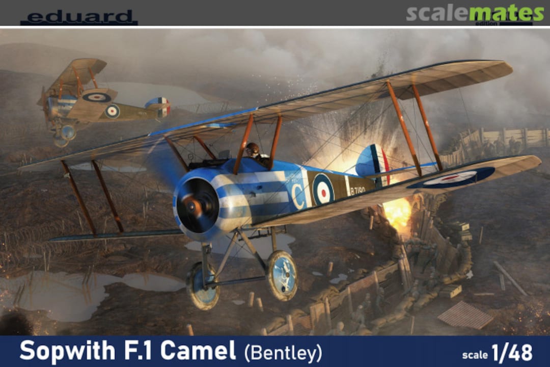 Boxart Sopwith F.1 Camel (Bentley) 8485 Eduard Boxart Sopwith F.1 Camel (Bentley) 8485 Eduard
