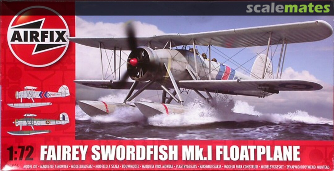Boxart Fairey Swordfish Mk.I Floatplane A05006 Airfix Boxart Fairey Swordfish Mk.I Floatplane A05006 Airfix