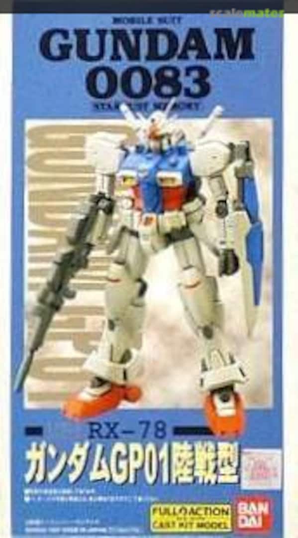 Boxart RX-78 Gundam GP01 Ground Type Zephyranthes 1719 B-CLUB