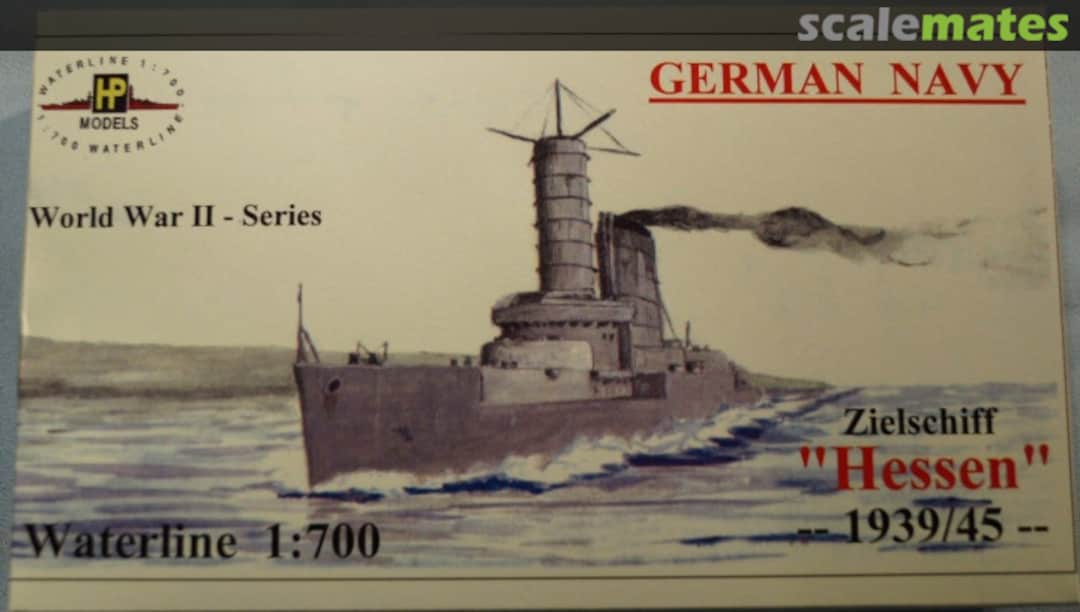 Boxart Zielschiff "Hessen" WW II-WL-G- HP-Models