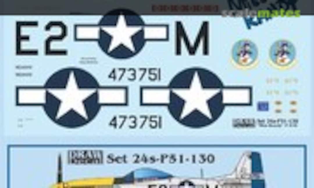 1:24 “Miss Kandy” P-51D (Draw Decal 24-P51-130) 24-P51-130