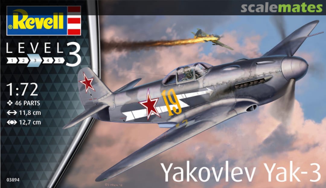 Boxart Yakovlev Yak-3 03894 Revell