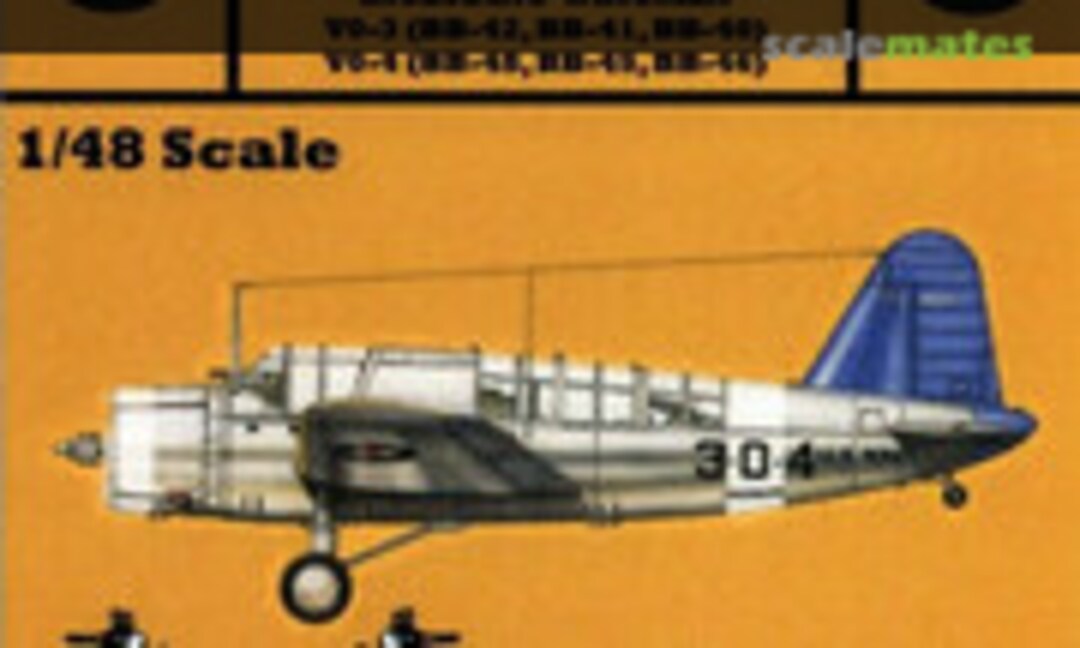 1:48 USN OS2U-1 Kingfisher (Yellow-Wings Decals 48-034) 48-034