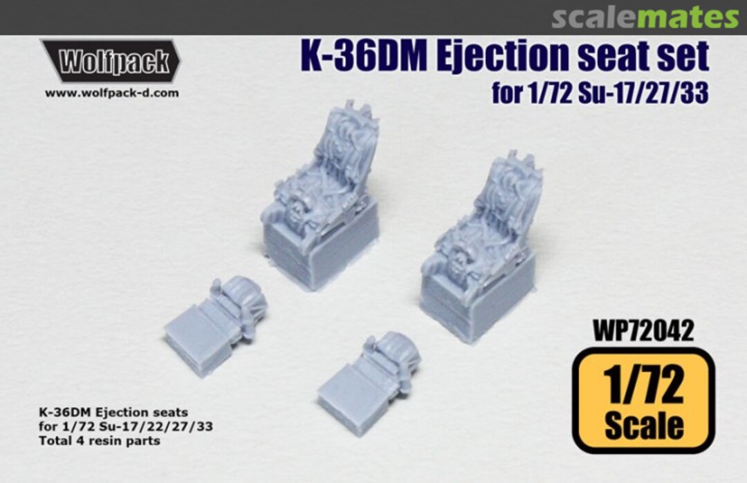 Boxart K-36DM Ejection Seat Set WP72042 Wolfpack Boxart K-36DM Ejection Seat Set WP72042 Wolfpack