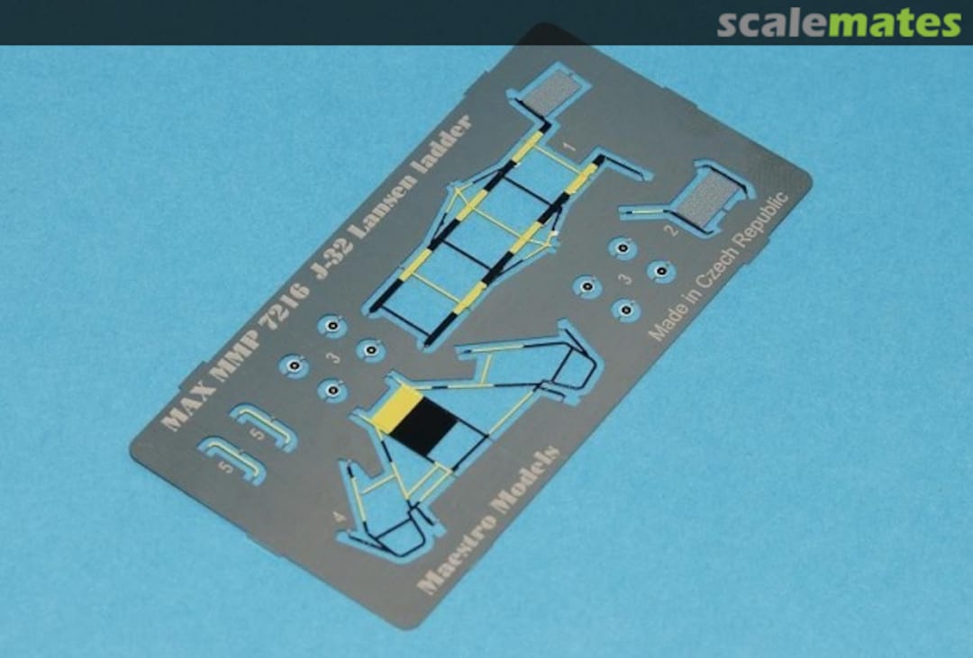 Boxart SAAB 32 Lansen boarding ladder PRE-PAINTED MMP7216 Maestro Models