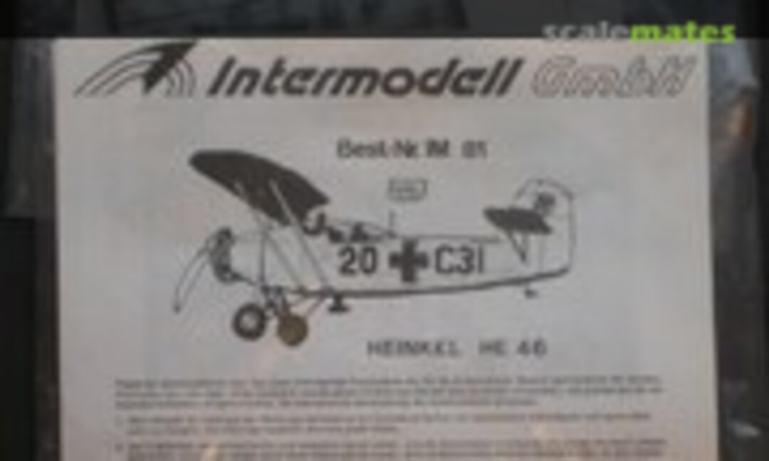 1:72 Heinkel He 46 (Intermodell IM 81)