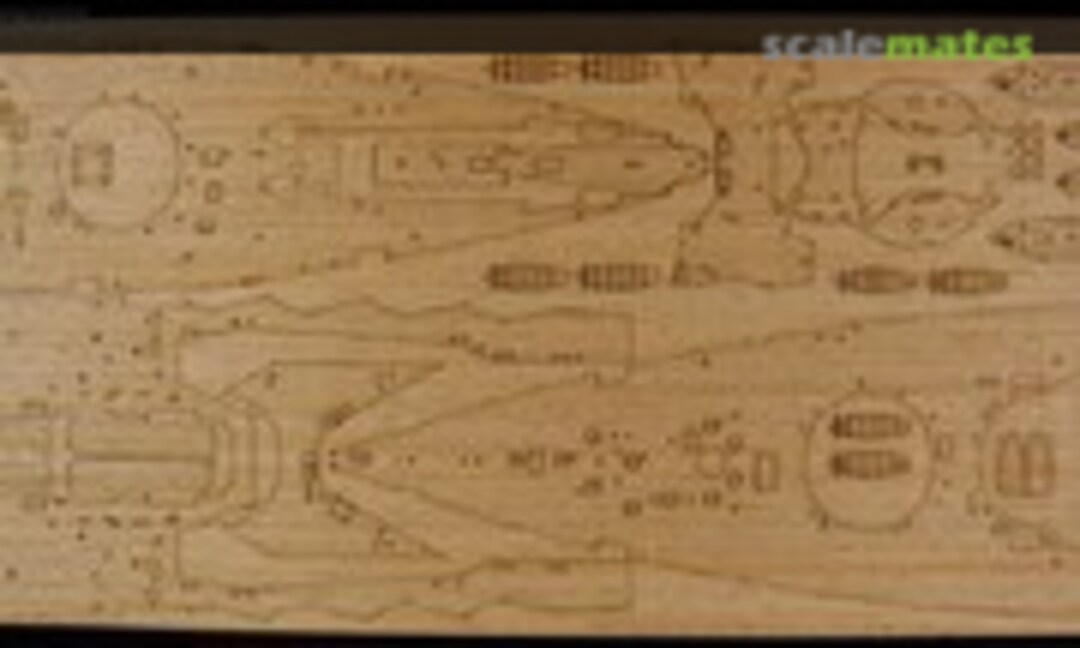 1:350 IJN Mutsu - Wooden Deck (ArtwoxModel AW10024) AW10024