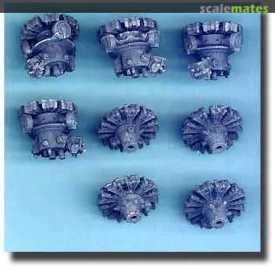 Boxart Curtiss Wright R-3350 turbo compound x4 72096 Engines & Things Boxart Curtiss Wright R-3350 turbo compound x4 72096 Engines & Things