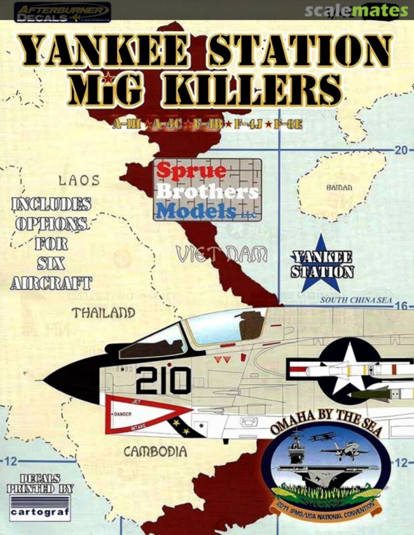 Boxart Yankee Station MiG Killers 2011 IPMS USA Boxart Yankee Station MiG Killers 2011 IPMS USA