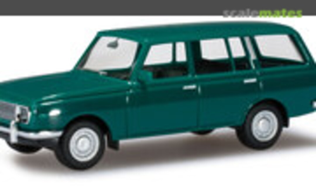 1:87 Wartburg 353 Tourist, opal green (Herpa 024150-002)