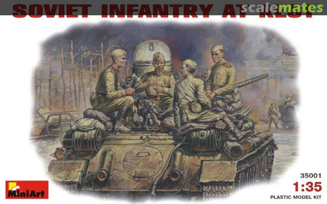 Boxart Infantry at Rest 35001 MiniArt Boxart Infantry at Rest 35001 MiniArt