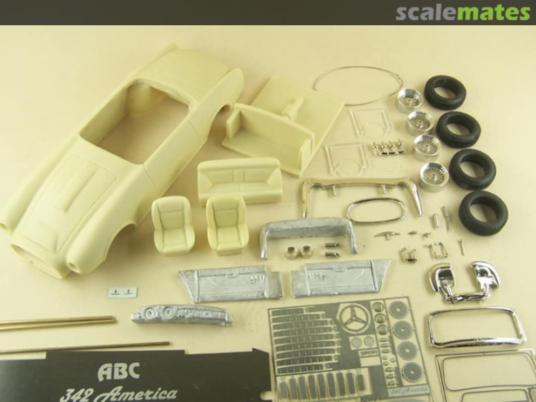 Boxart Ferrari 342 America Spyder #0234AL ABCK1818 ABC-Brianza