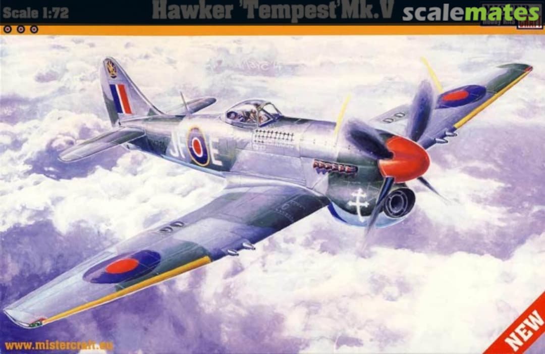 Boxart Hawker 'Tempest' Mk.V D213 MisterCraft Boxart Hawker 'Tempest' Mk.V D213 MisterCraft