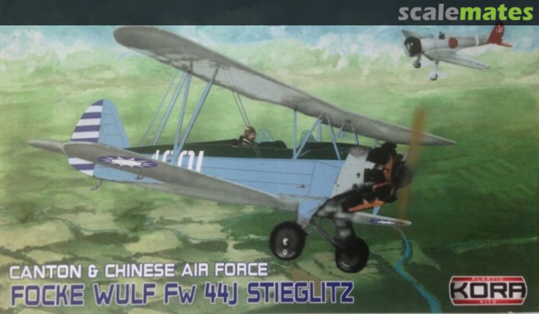 Boxart Focke Wulf Fw 44J Stieglitz KPK72056 Kora Models Boxart Focke Wulf Fw 44J Stieglitz KPK72056 Kora Models