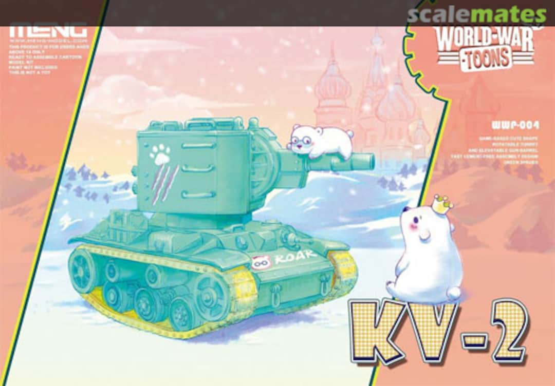 Boxart KV-2 WWP-004 Meng Model Boxart KV-2 WWP-004 Meng Model