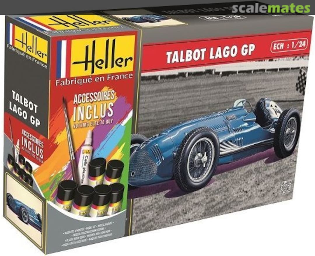 Boxart Talbot Lago GP 56721 Heller Boxart Talbot Lago GP 56721 Heller