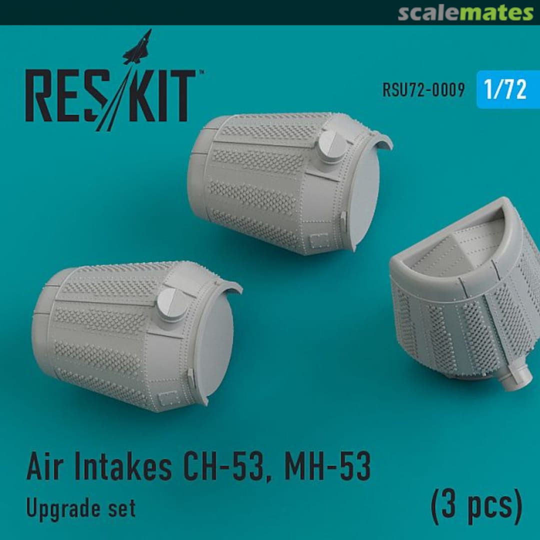 Boxart Air Intakes CH-53, MH-53 RSU72-0009 ResKit Boxart Air Intakes CH-53, MH-53 RSU72-0009 ResKit