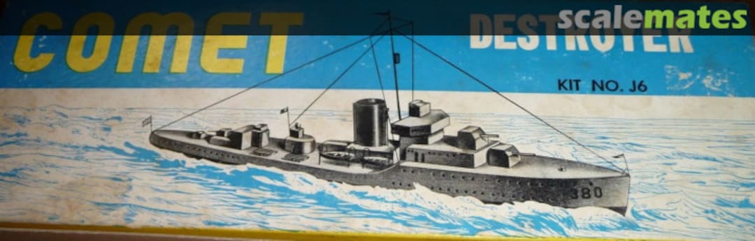 Boxart Destroyer J6 Comet Boxart Destroyer J6 Comet
