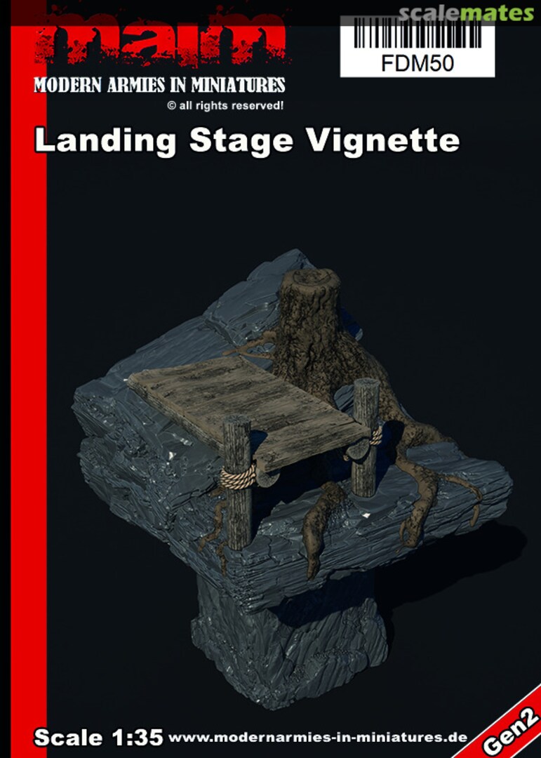Boxart Landing Stage Vignette FDM50 MAiM Boxart Landing Stage Vignette FDM50 MAiM
