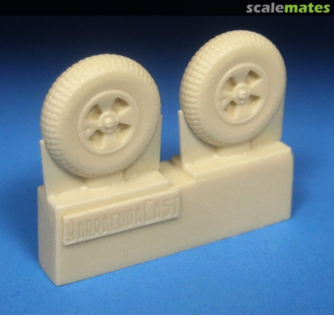 Boxart DH Hornet Mainwheels W Block Tread Tyres BR72444 Barracuda Studios Boxart DH Hornet Mainwheels W Block Tread Tyres BR72444 Barracuda Studios