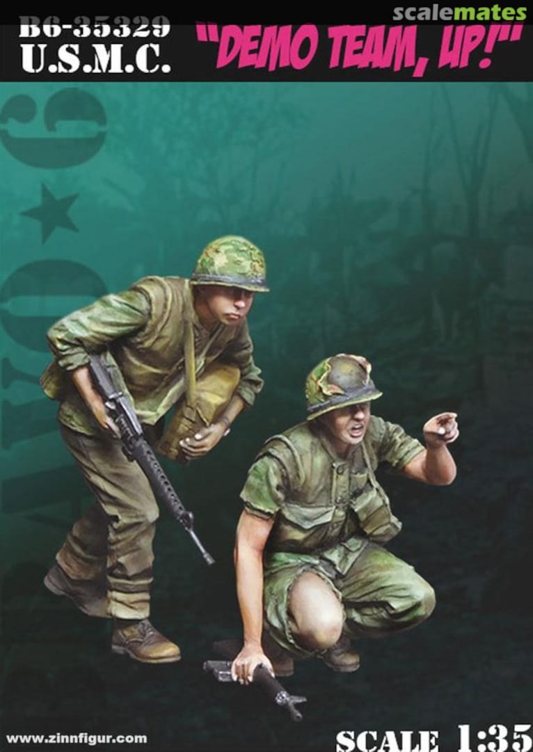 Boxart USMC "Demo Team ,Up" B6-35329 Bravo-6 Boxart USMC "Demo Team ,Up" B6-35329 Bravo-6