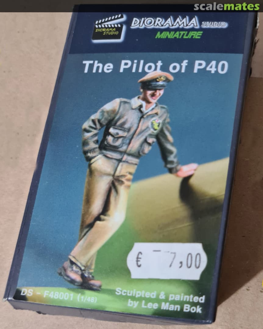 Boxart The Pilot Of P40 F48001 Diorama Studio Miniature Boxart The Pilot Of P40 F48001 Diorama Studio Miniature