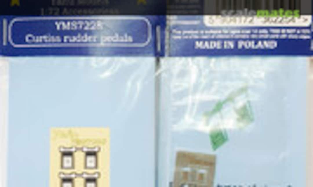 1:72 Curtiss Rudder Pedals (Yahu Models YMS7228) YMS7228