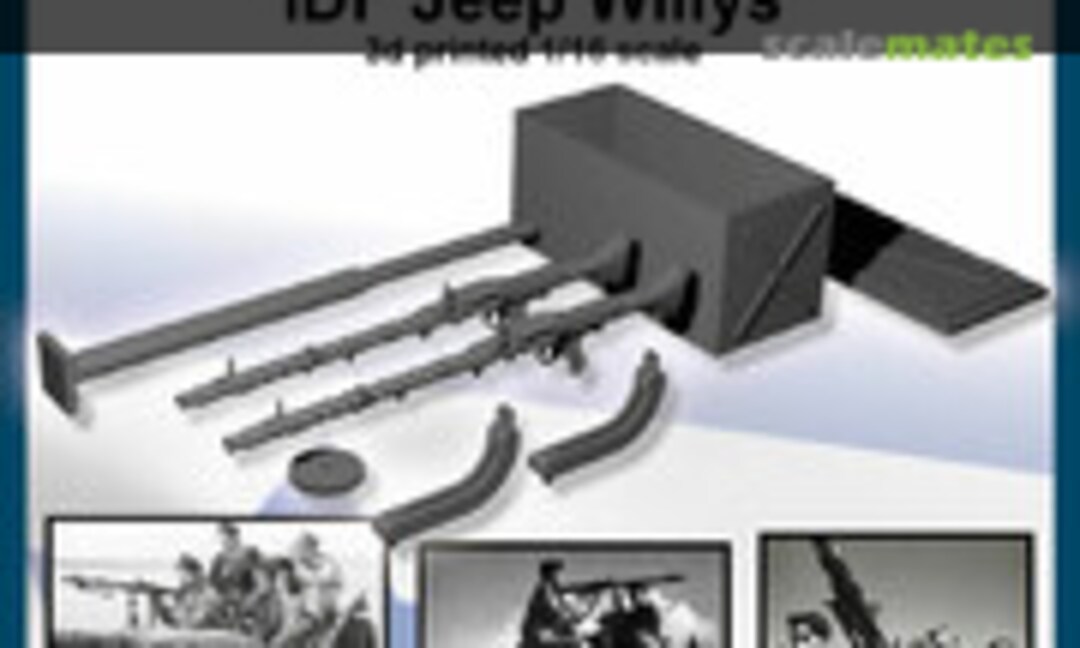 1:16 IDF Jeep (FC Model Trend 16507) 16507