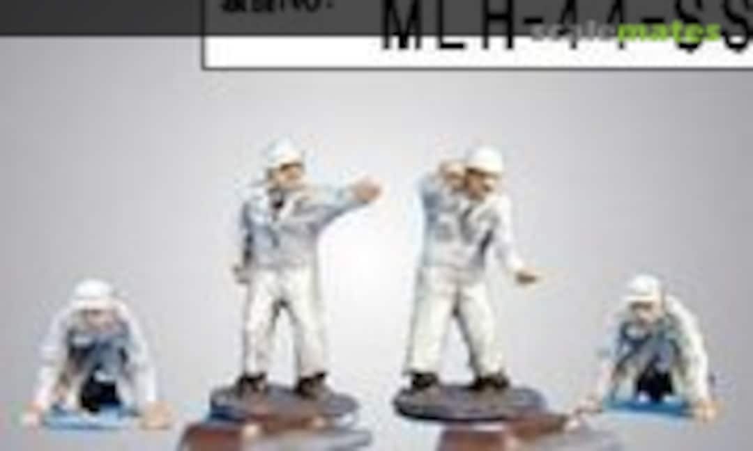 1:144 Mechanics Preparing for Departure (Icom MLH-44-SS) MLH-44-SS
