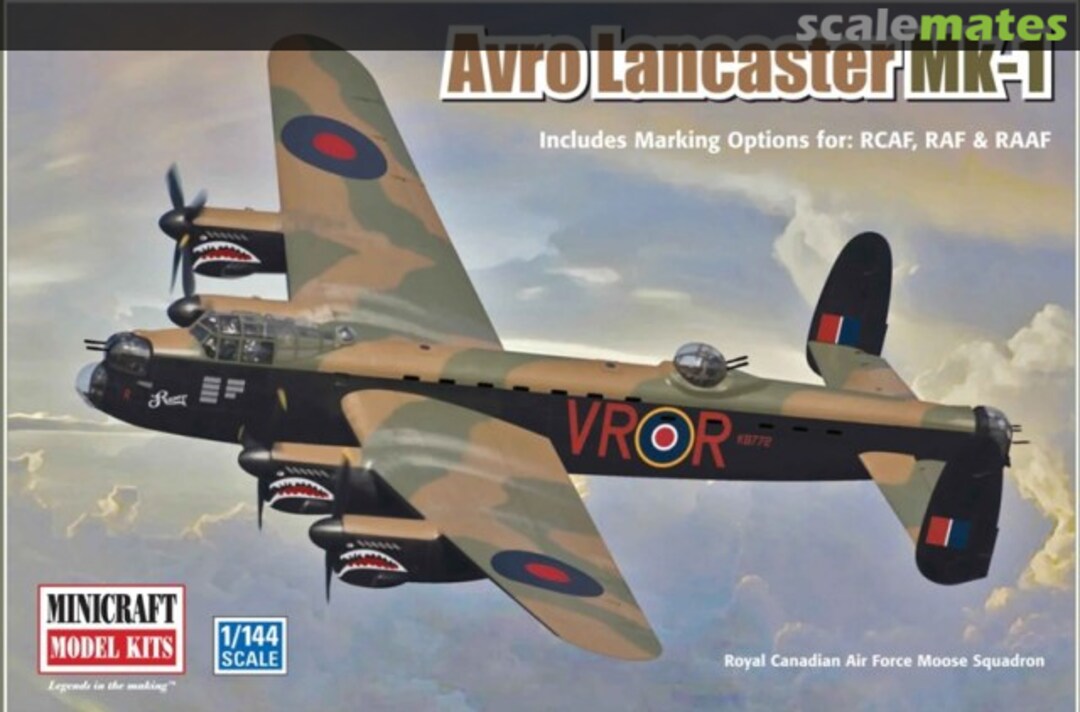 Boxart Avro Lancaster Mk-1 14597 Minicraft Model Kits