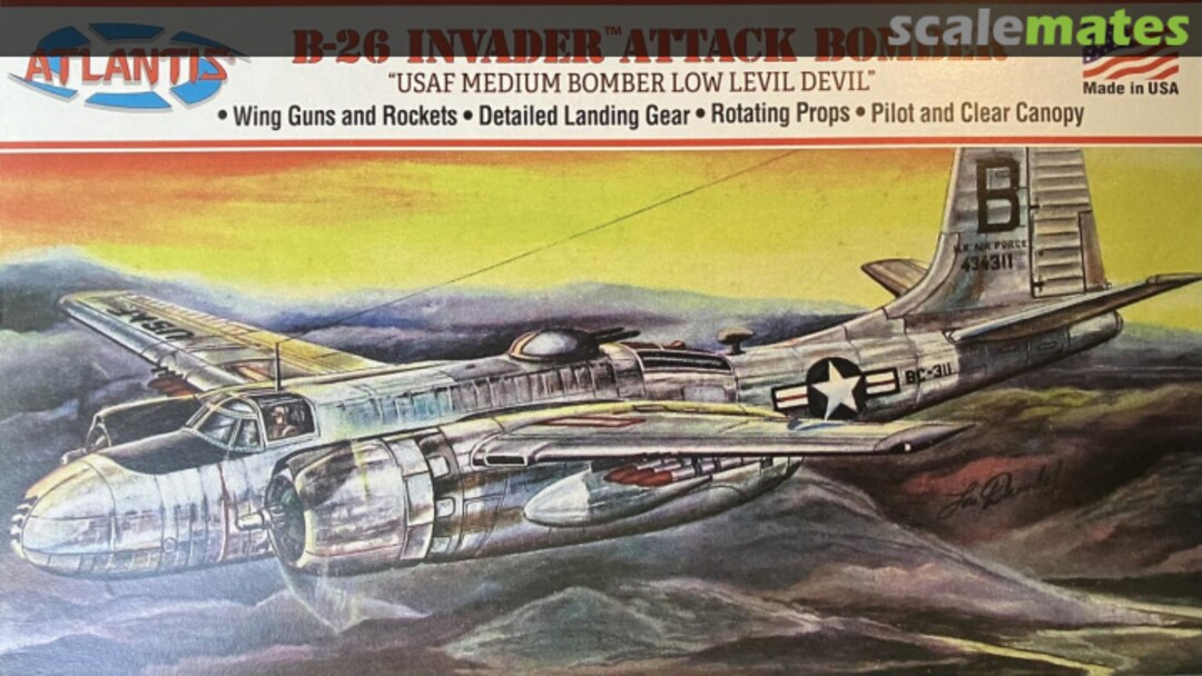 Boxart B-26 Invader Attack Bomber M195 Atlantis