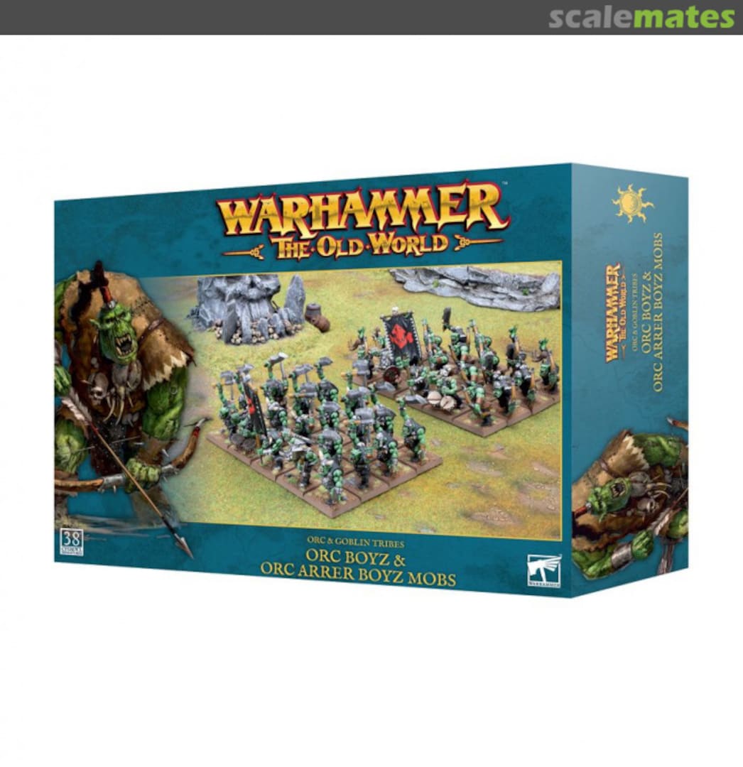 Boxart Orc Boyz & Orc Arrer Boyz Mob 09-03 Games Workshop Boxart Orc Boyz & Orc Arrer Boyz Mob 09-03 Games Workshop