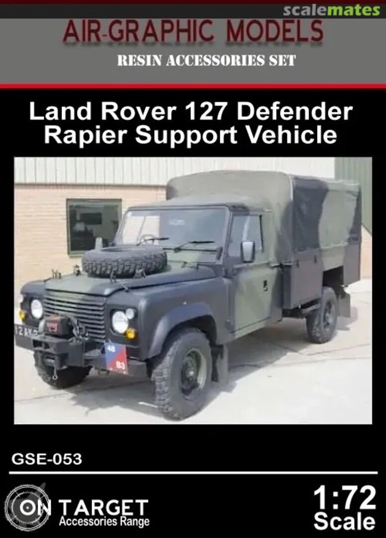 Boxart Land Rover 127 Defender GSE-053 Air-Graphics Models Boxart Land Rover 127 Defender GSE-053 Air-Graphics Models