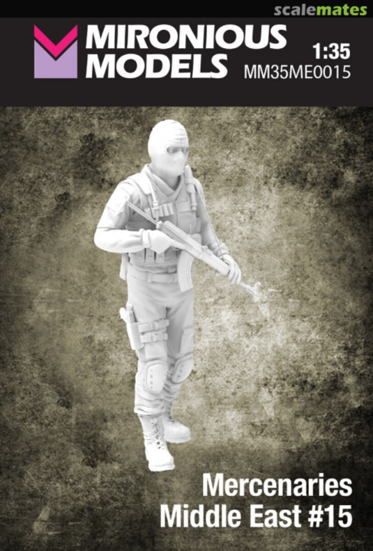 Boxart Mercenaries Middle East No.15 (1 Figure / 3D-Printed) MM35ME015 Mironious Models Boxart Mercenaries Middle East No.15 (1 Figure / 3D-Printed) MM35ME015 Mironious Models