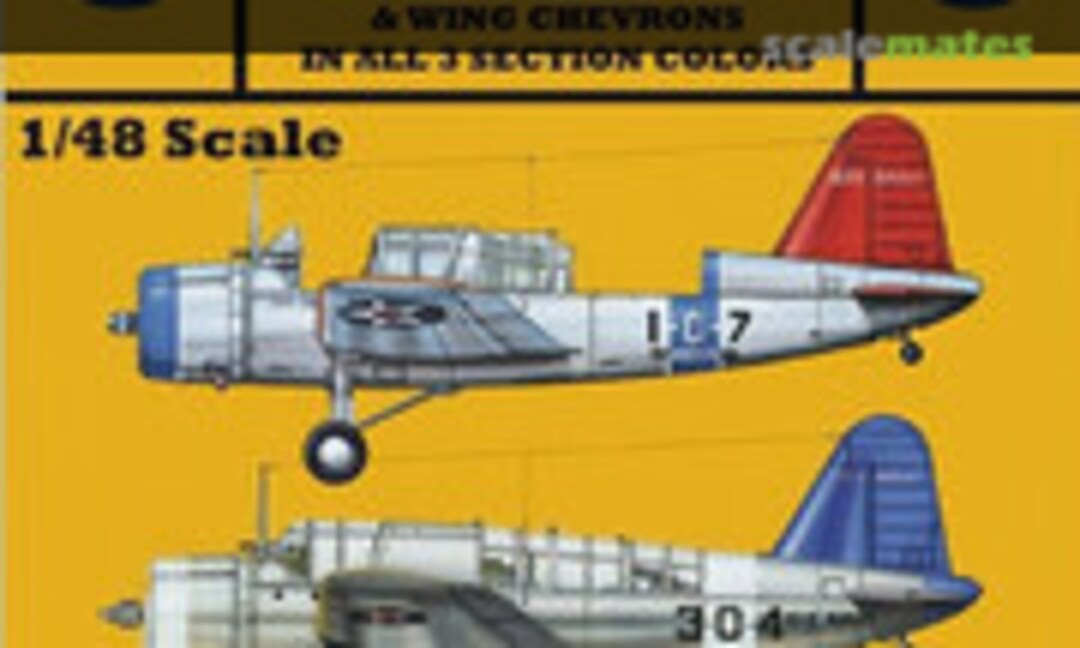 1:48 USN OS2U-1/2/3 Kingfisher (Yellow-Wings Decals 48-035) 48-035