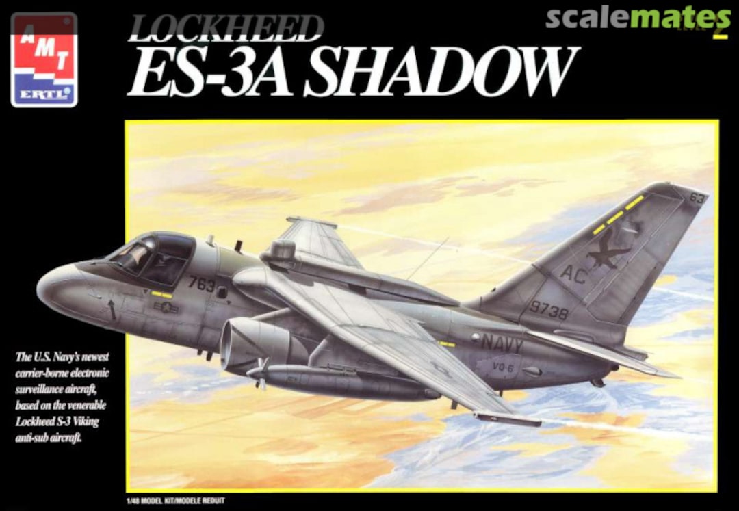 Boxart Lockheed ES-3A Shadow 8750 AMT/ERTL