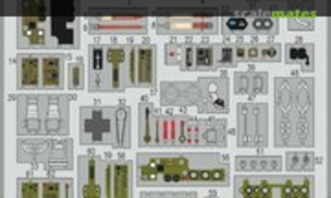 1:48 A6M2 Zero Type 21 PE-set (Eduard 82212-LEPT) 82212-LEPT