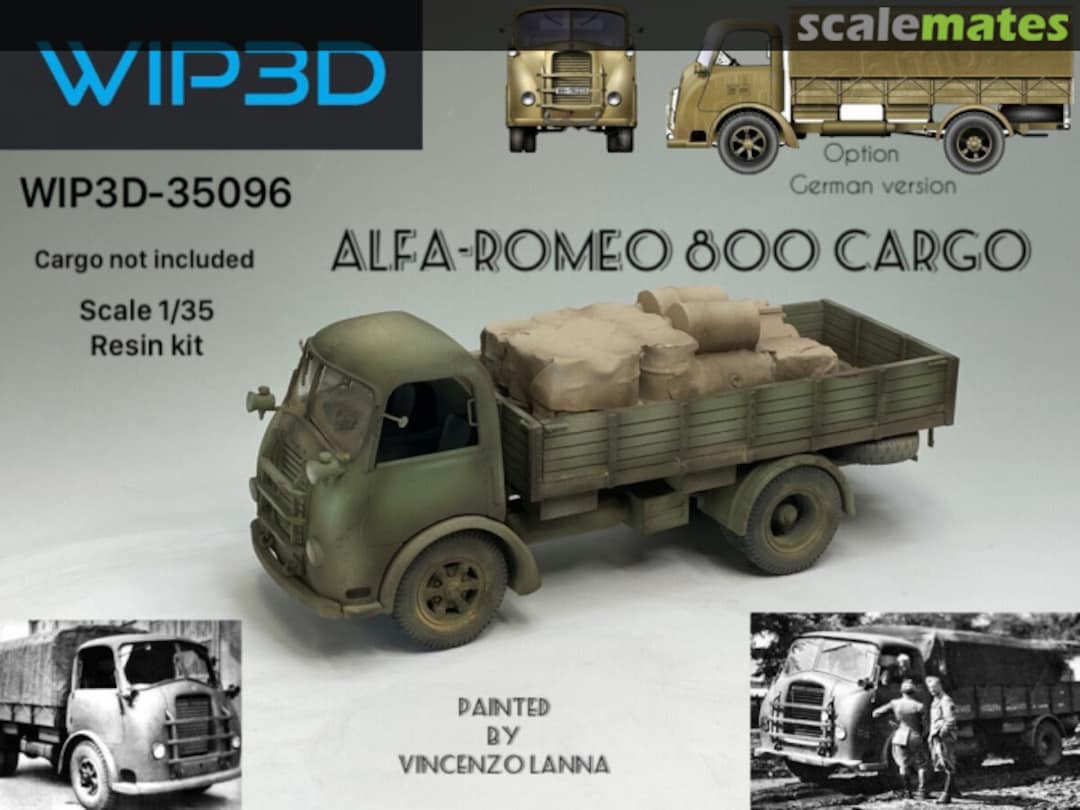 Boxart Alfa-Romeo 800 Cargo WIP3D-35096 WIP3D